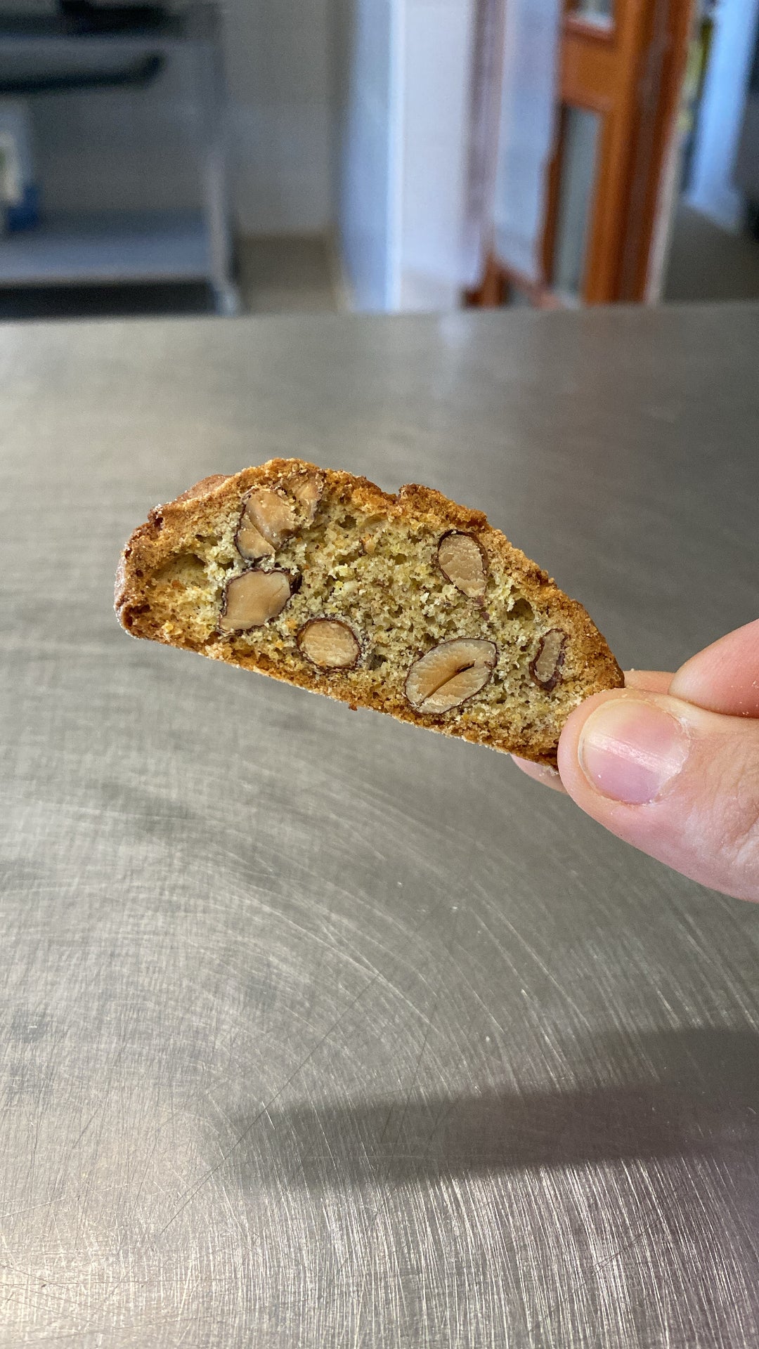 Tozzetti alla farina di lenticchia