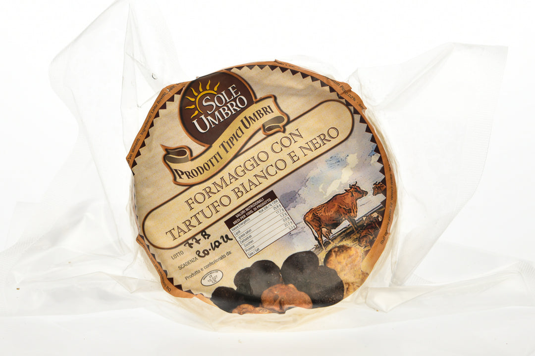 Formine di pecorino al tartufo bianco e nero