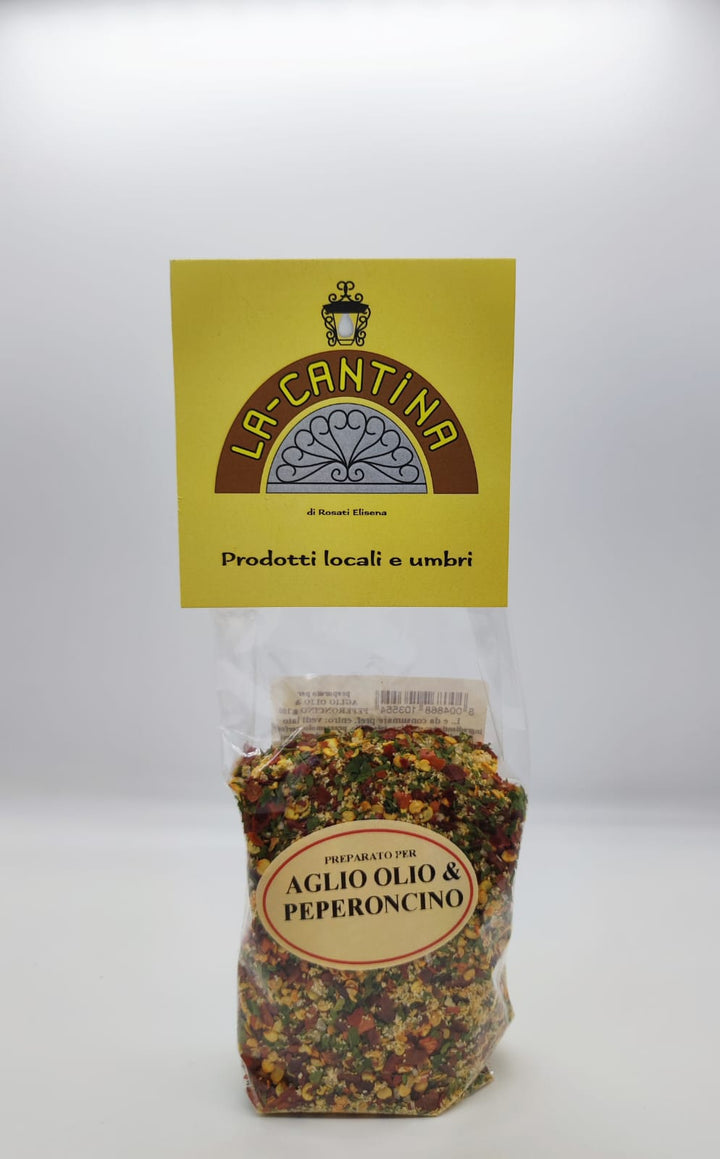 Aglio olio & peperoncino gr. 80