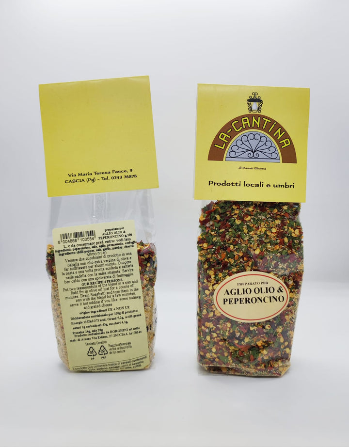 Aglio olio & peperoncino gr. 80