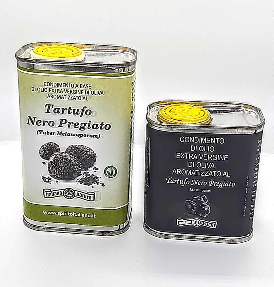 Olio Evo Aromatizzato al Tartufo Nero in lattina