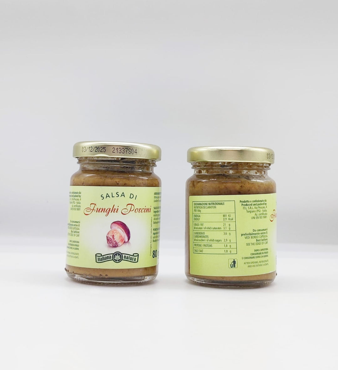 Salsa di Funghi Porcini 80gr